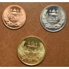 eurocoin eurocoins Afghanistan 3 coins 2004-2005 (UNC)