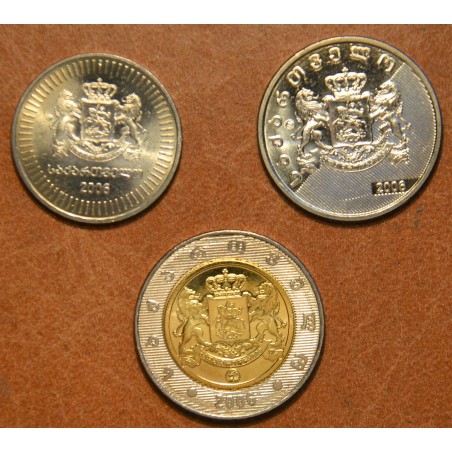 Euromince mince Gruzinsko 3 mince 2006 (UNC)