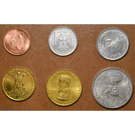 eurocoin eurocoins Romania 6 coins (UNC)