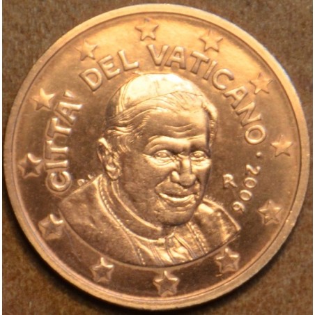Euromince mince 1 cent Vatikán 2006 Benedikt XVI. (BU)