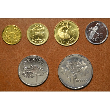 Euromince mince Seychely 6 mincí 2004-2010 (UNC)