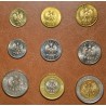 eurocoin eurocoins Poland 9 coins 1990-1994 (UNC)