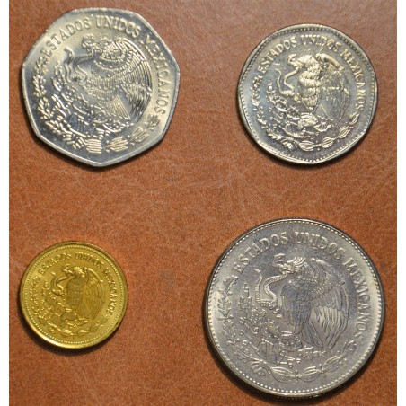 Euromince mince Mexiko 4 mince 1981-1985 (UNC)