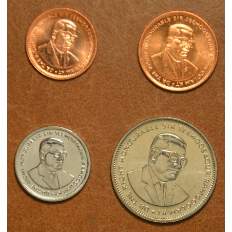 Euromince mince Maurícius 4 mince 1987-1994 (UNC)