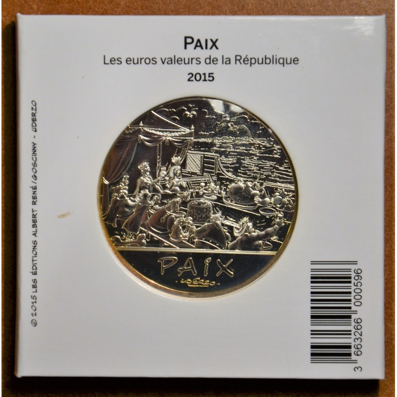 eurocoin eurocoins 50 Euro France 2015 Asterix (BU)