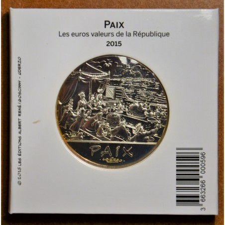 eurocoin eurocoins 50 Euro France 2015 Asterix (BU)