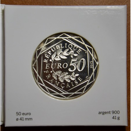 eurocoin eurocoins 50 Euro France 2015 Asterix (BU)