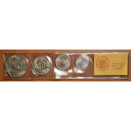 eurocoin eurocoins Iceland 4 coins 1976 (UNC)