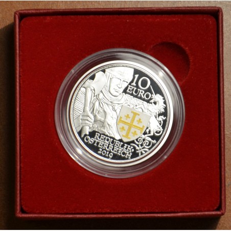 euroerme érme 10 Euro Ausztria 2019 - A lovagok történetei II. (Proof)