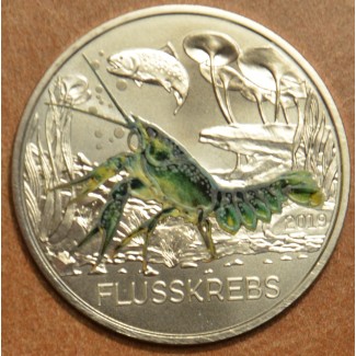 Euromince mince 3 Euro Rakúsko 2019 - Rak riečny (UNC)