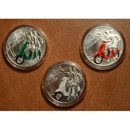 euroerme érme 5 Euro Olaszország 2019 - Vespa (BU)
