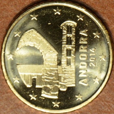 eurocoin eurocoins 50 cent Andorra 2014 (UNC)