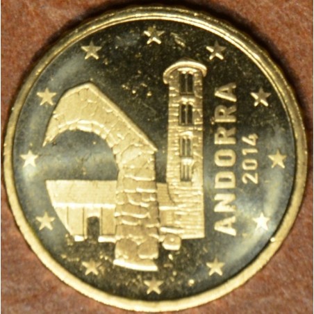 euroerme érme 10 cent Andorra 2014 (UNC)