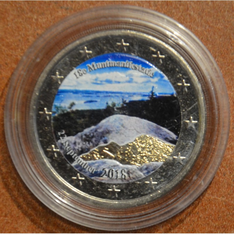 Euromince mince 2 Euro Fínsko 2018 - Národný park Koli IV. (farebná...