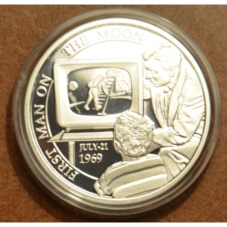 euroerme érme 5 Euro Belgium 2019 - Az első ember a Holdon(Proof)