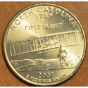 25 cent USA 2001 North Carolina "D" (UNC)