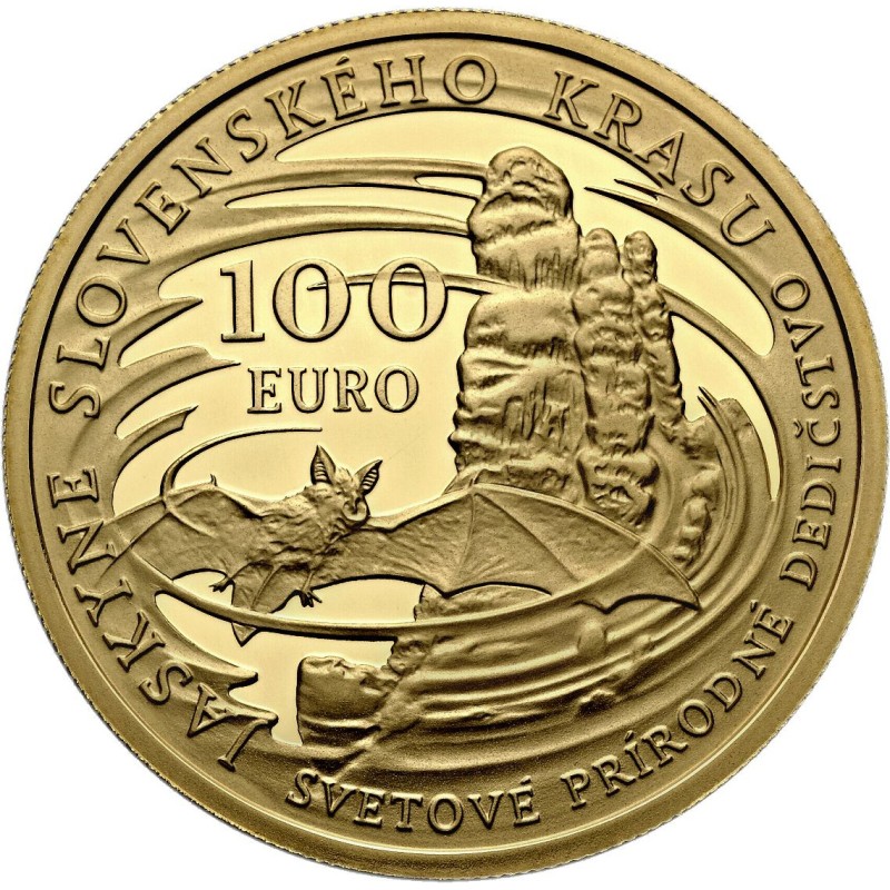 eurocoin eurocoins 100 Euro Slovakia 2017 - Caves of Slovak Karst (...