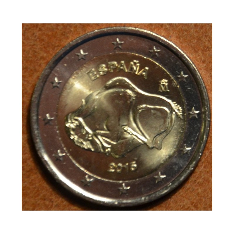 Euromince mince 2 Euro Španielsko 2015 - UNESCO: Jaskyne Altamiry (...