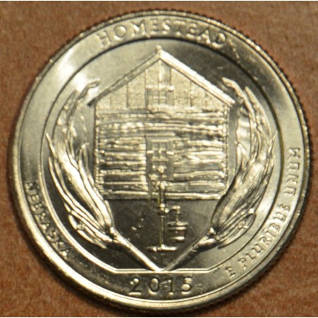 euroerme érme 25 cent USA 2015 Homestead \\"D\\" (UNC)