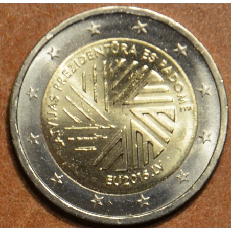 euroerme érme 2 Euro Lettország 2015 - Lettország EU elnöksége (UNC)