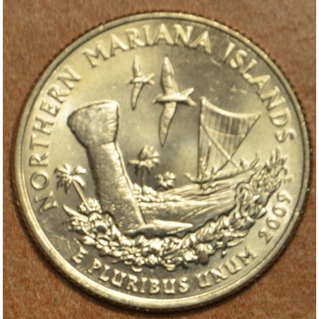 eurocoin eurocoins 25 cent USA 2009 Northern Mariana Islands \\"D\\...