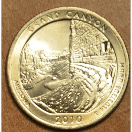 eurocoin eurocoins 25 cent USA 2010 Grand Canyon \\"D\\" (UNC)