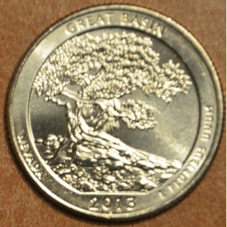 Euromince mince 25 cent USA 2013 Great Basin \\"D\\" (UNC)