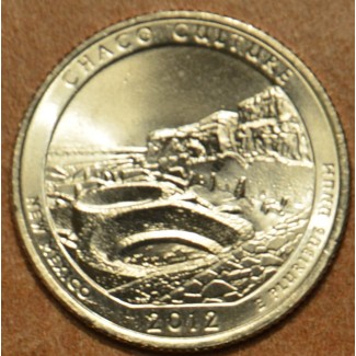 euroerme érme 25 cent USA 2012 Chaco Culture \\"D\\" (UNC)