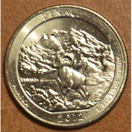 Euromince mince 25 cent USA 2012 Denali \\"D\\" (UNC)
