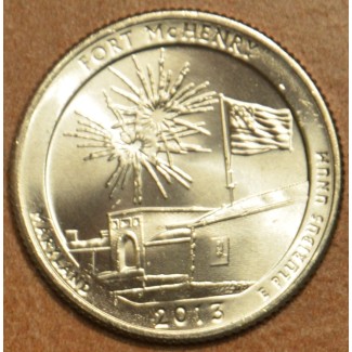 euroerme érme 25 cent USA 2013 Fort McHenry \\"D\\" (UNC)