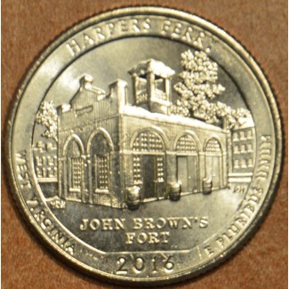 eurocoin eurocoins 25 cent USA 2016 Harpers Ferry \\"D\\" (UNC)