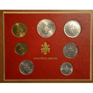 euroerme érme Vatikán 7 érme 1978 (BU)