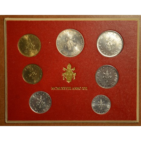 euroerme érme Vatikán 7 érme 1978 (BU)