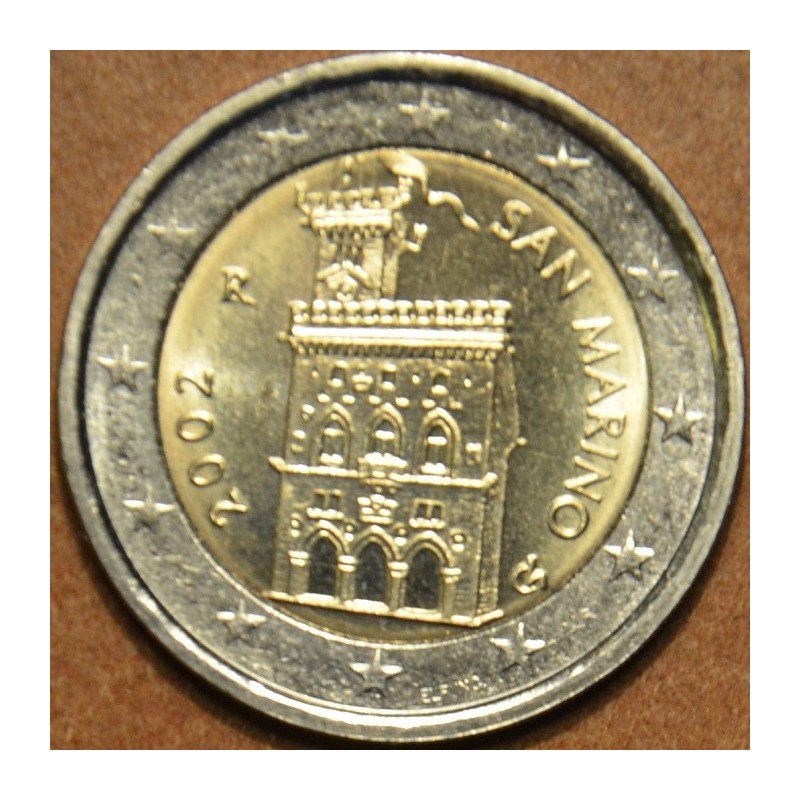 Euromince mince 2 Euro San Marino 2002 - Dom vlády (UNC)