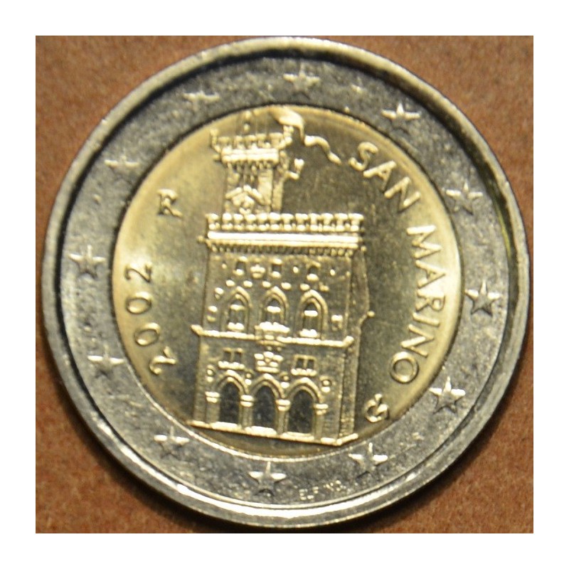 eurocoin eurocoins 2 Euro San Marino 2002 - Government House (UNC)