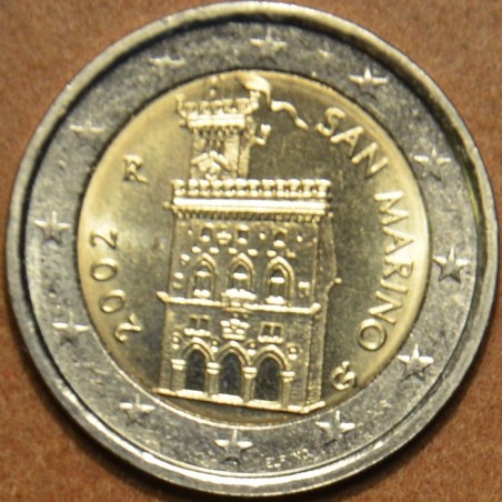 Euromince mince 2 Euro San Marino 2002 - Dom vlády (UNC)