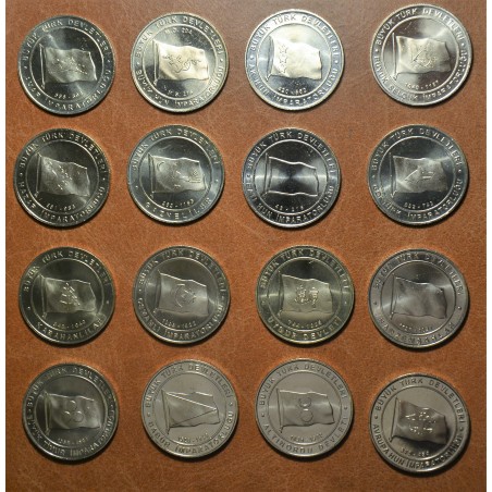 eurocoin eurocoins Turkey 16x 1 Lira 2015 (UNC)