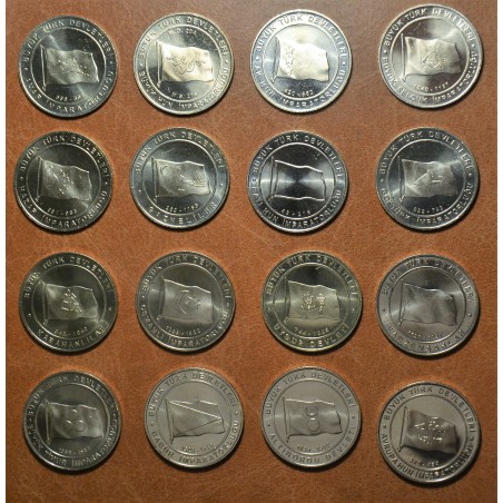 eurocoin eurocoins Turkey 16x 1 Lira 2015 (UNC)