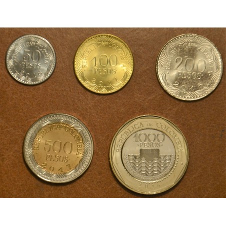 eurocoin eurocoins Columbia 5 mincí 2016-2018 (UNC)