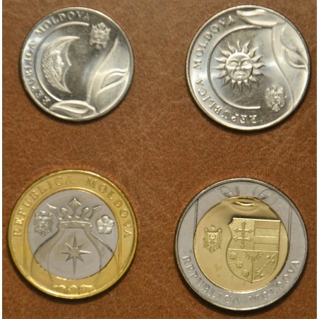 eurocoin eurocoins Moldova 4 coins 2018 (UNC)