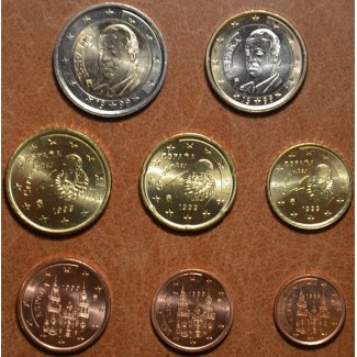 eurocoin eurocoins Set of 8 coins Spain 1999 (UNC)