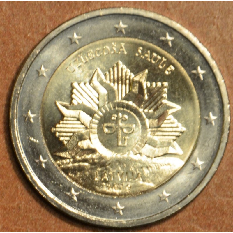 eurocoin eurocoins 2 Euro Latvia 2019 - Rising sun (UNC)