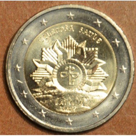 eurocoin eurocoins 2 Euro Latvia 2019 - Rising sun (UNC)