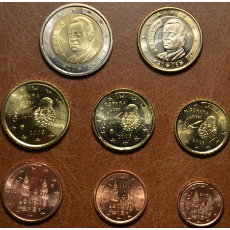 Euromince mince Sada 8 mincí Španielsko 2006 (UNC)