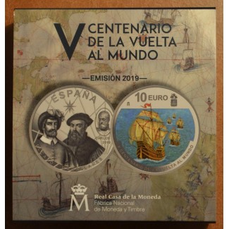 eurocoin eurocoins 10 Euro Spain 2019 - 500 years of circumnavigati...