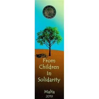 euroerme érme 2 Euro Málta 2019 - francia verjegy - Természet és kö...