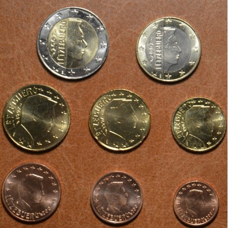 eurocoin eurocoins Luxembourg 2007 set of 8 coins (UNC)