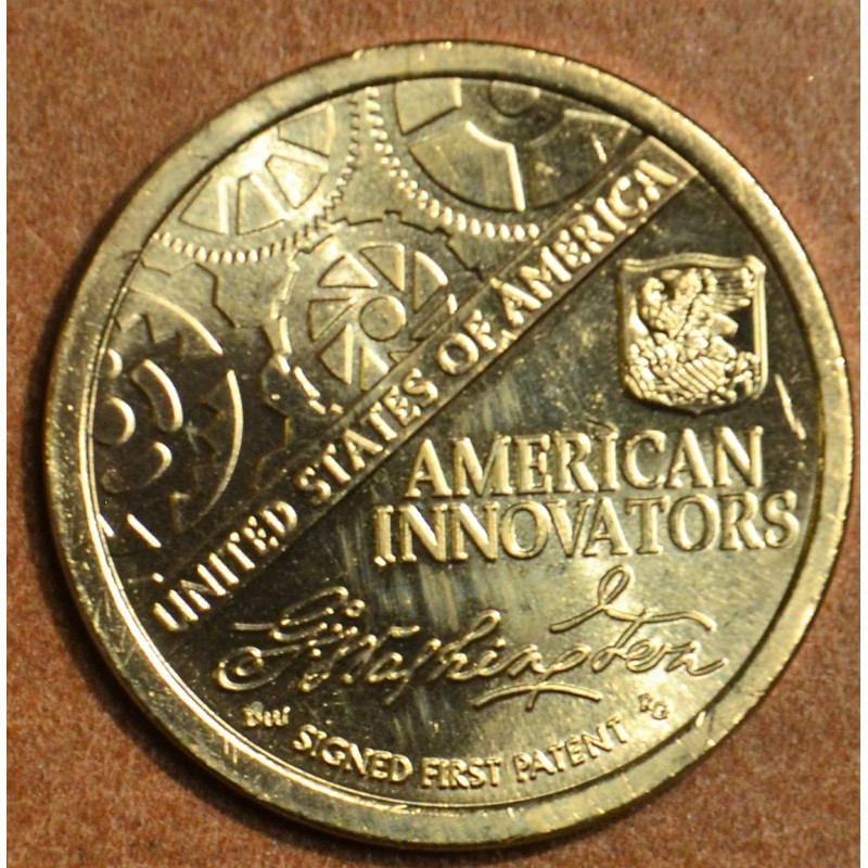 euroerme érme 1 dollar USA 2018 American Innovation - Az első talál...