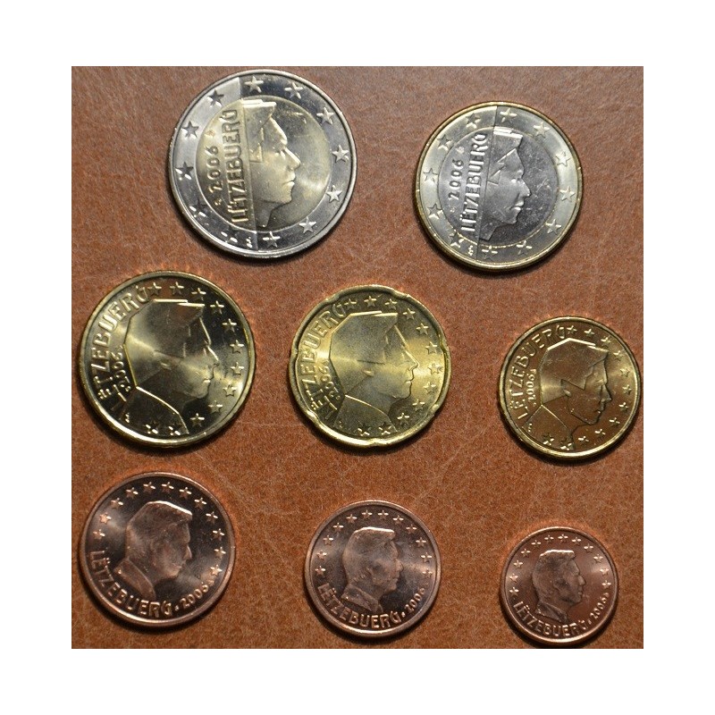 eurocoin eurocoins Luxembourg 2006 set of 8 coins (UNC)
