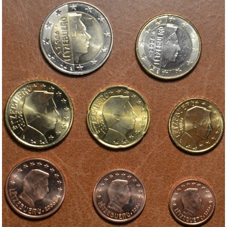 eurocoin eurocoins Luxembourg 2006 set of 8 coins (UNC)
